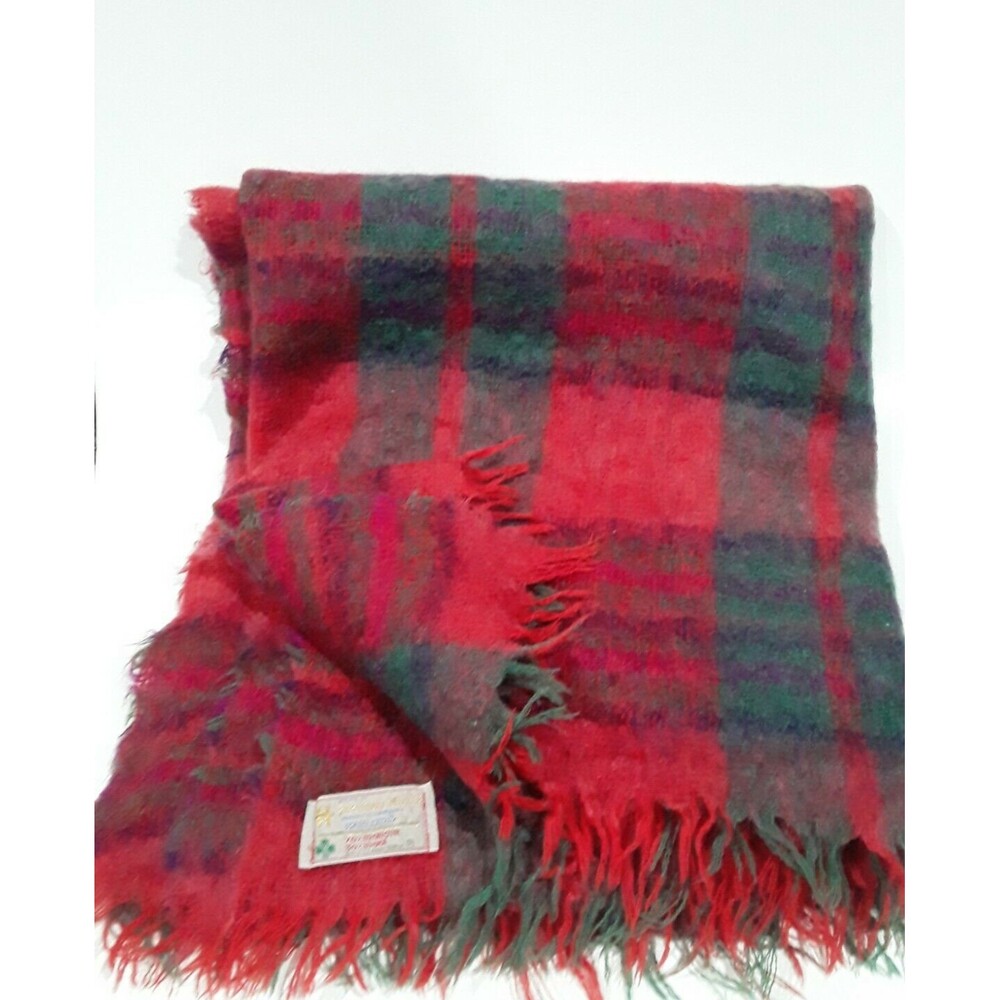 John Hanly Luxury Mohair/Wool Shawl, Made in Ireland - Picture 5 of 6